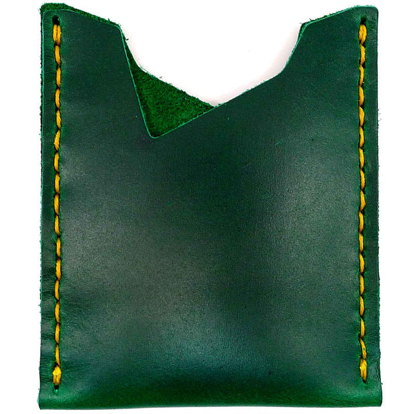 Leather Stash Wallet Green Cavalier Chromexcel