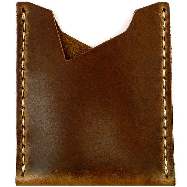 Leather Stash Wallet Natural Chromexcel