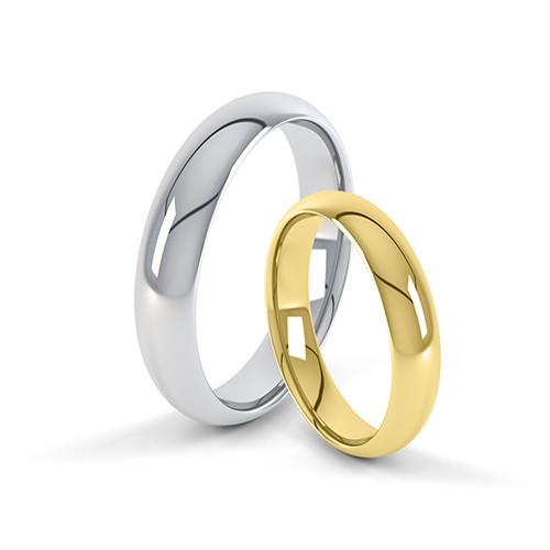 Paris Profile - Full Court Wedding Ring