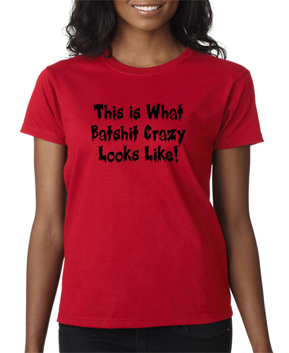 Batshit Crazy T-shirt - Funny T-shirt – DesignerTeez