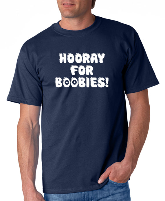 Hooray for Boobies T-shirt - Sex Tshirt - Funny Tee Shirt – DesignerTeez
