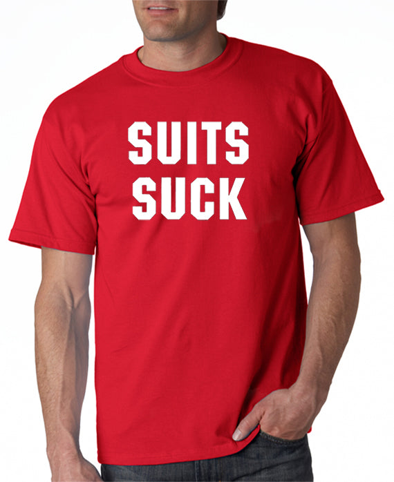Dare lægemidlet Lade være med Suits Suck Tshirt - Entourage T-shirt – DesignerTeez