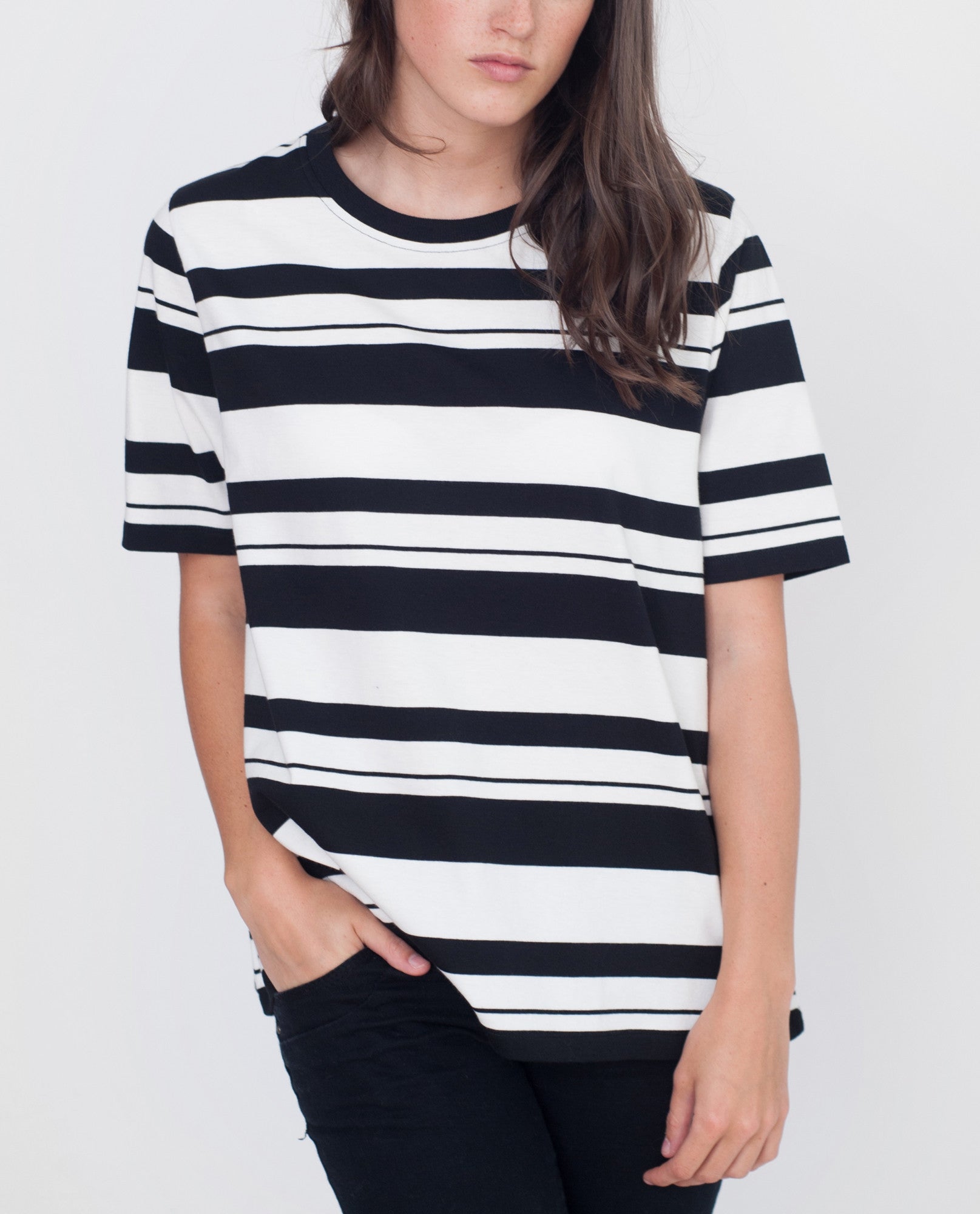 ANNIE Organic Cotton Striped Tshirt – Beaumont Organic