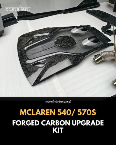 Own Silent Launches Forged Carbon Upgrade Kit for McLaren 540/570S