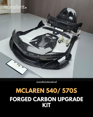 Own Silent Launches Forged Carbon Upgrade Kit for McLaren 540/570S
