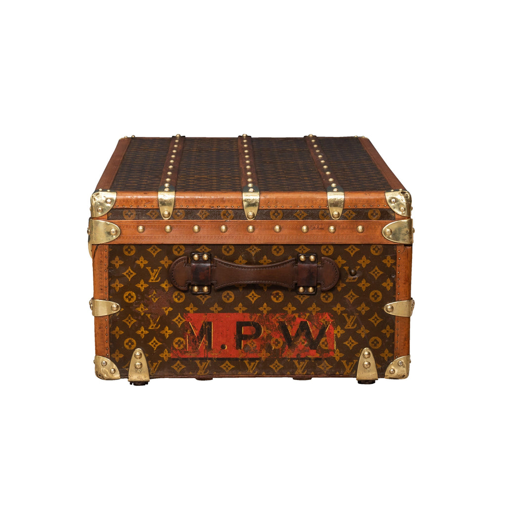 Travel Trunk, Louis Vuitton, Si - Canvas Wall Art