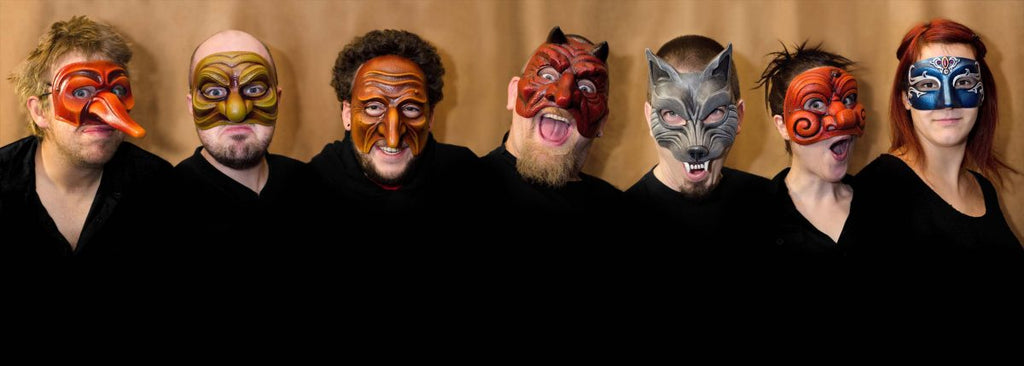 Theater Masks / Commedia del'arte