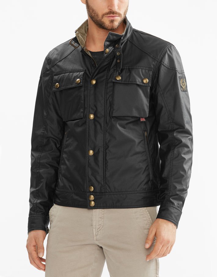 belstaff racemaster dark navy