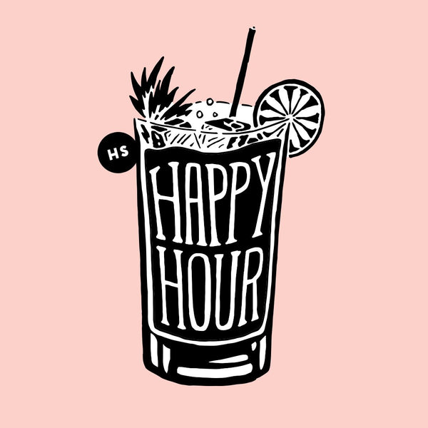 Hrvst St. - Happy Hour Logo