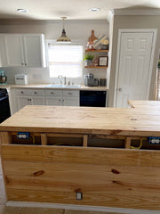 Kitchen Island In Progress