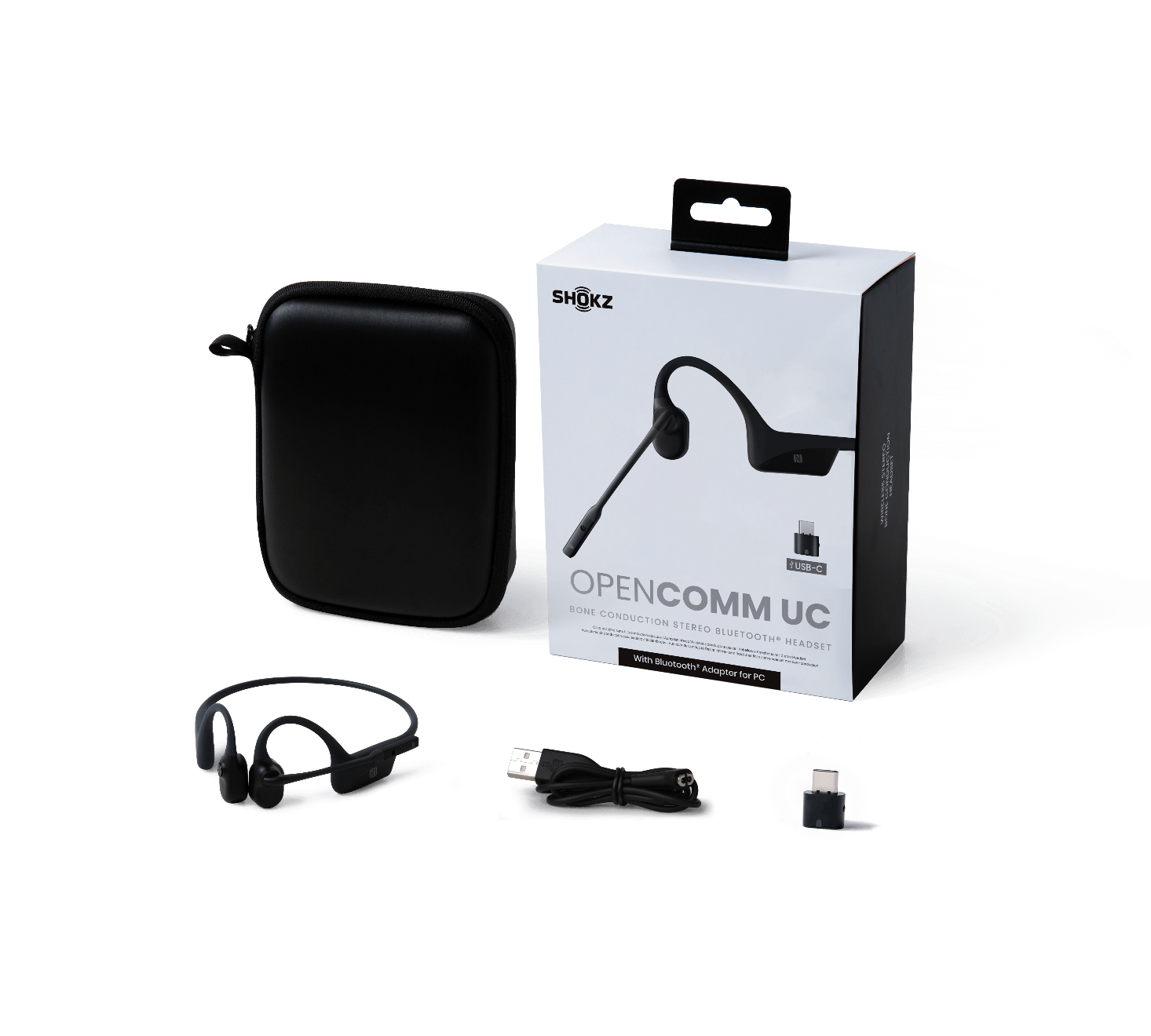 OpenComm UC Bone Conduction Headset - Best for Work | Shokz