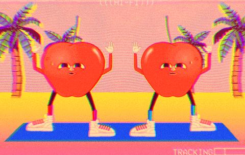 Dancing cherries