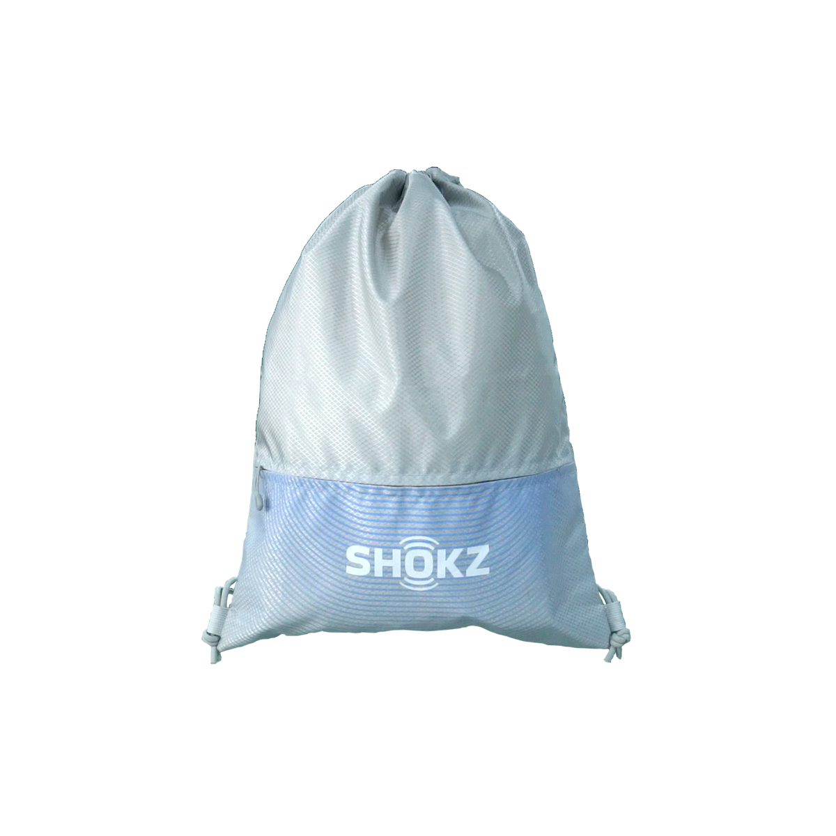 Shokz Drawstring Bag Silver