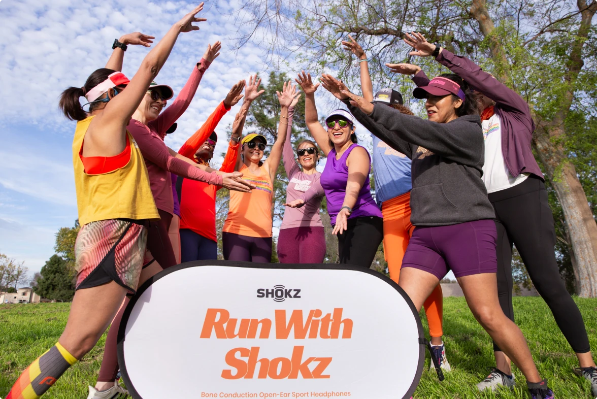 run wtih shokz running club united states