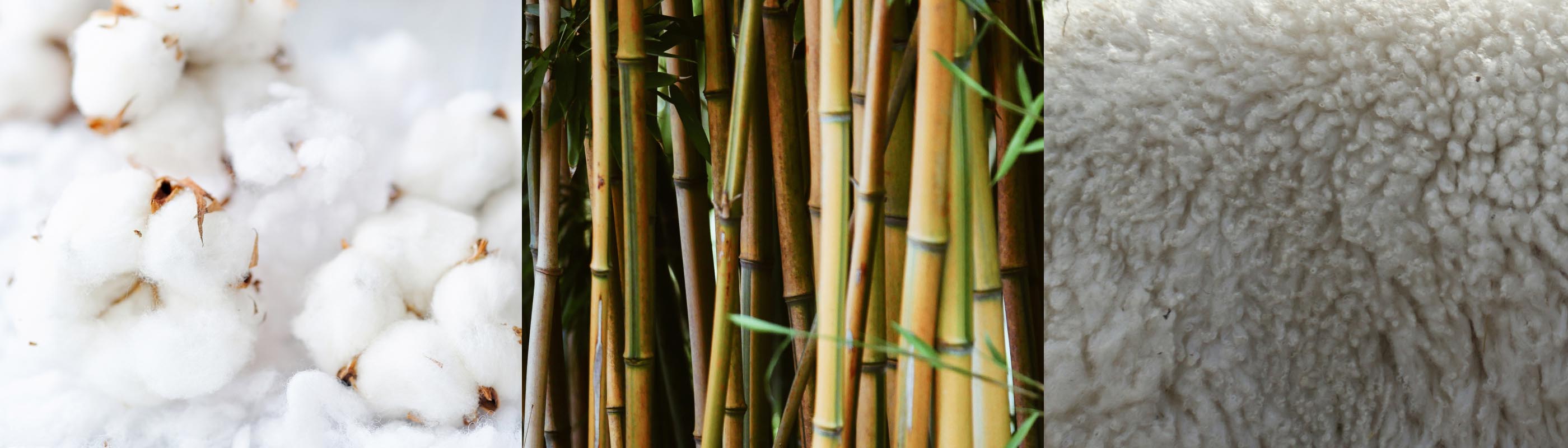 Breathable fabrics include natural fibres like: Organic cotton Bamboo viscose Merino wool blends