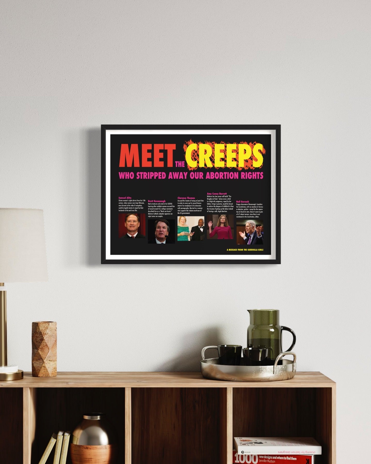 GUERRILLA GIRLS: MEET THE CREEPS (POSTER) - Subliminal Projects product image