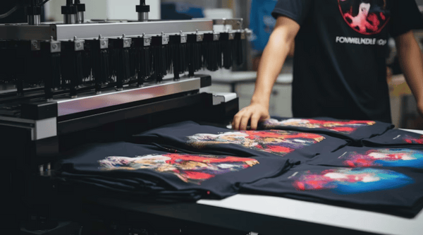 Tshirt printing machine innovation shirt and textile printer machine production printing on fabric