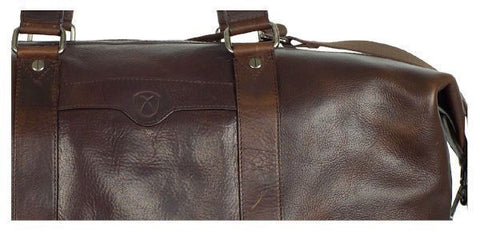 Reißverschluss Businesstasche & Reisetasche Leder aus vegetabil gegerbtem Leder