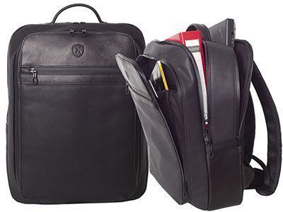 Der Businessrucksack 15 Zoll Leder/Canvas Jack für jedes Wetter