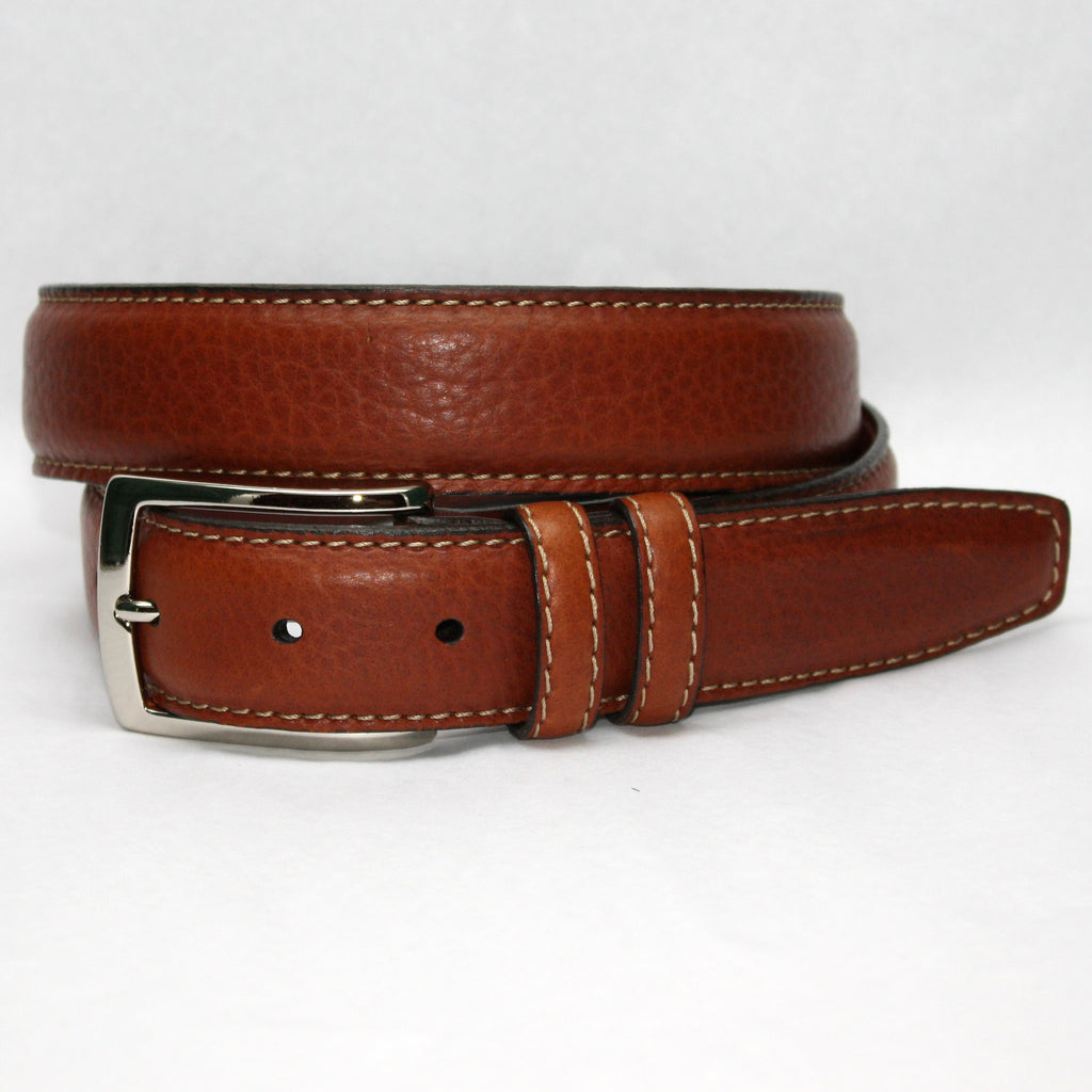 American Bison Tan 35mm Belt | Blue Lion Men's Apparel