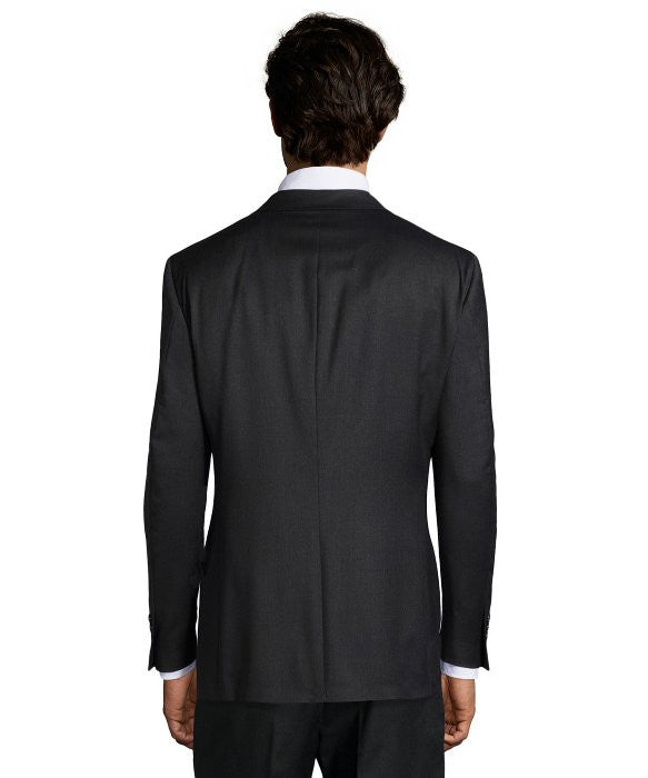 Palm Beach 100% Wool Charcoal Suit Jacket | Blue Lion Men's Apparel