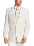 Palm Beach Brock Tan/White Seersucker Suit Separate Jacket | Blue Lion ...