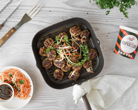 pumpkin meatballs kabocha pumpkin gluten free