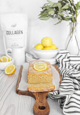 collagen lemon loaf gluten free 