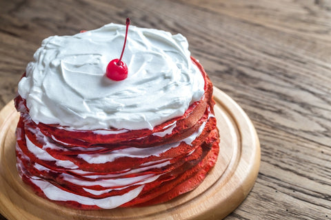 healthy beet flour pancakes