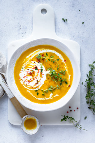 easy pumpkin spice soup recipe with collagen