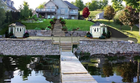 Pristine Lake Weeds Away Waterfront