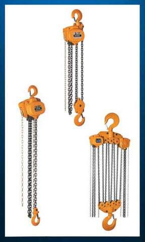 Manual Chain Hoists sold at WiscoLift.com