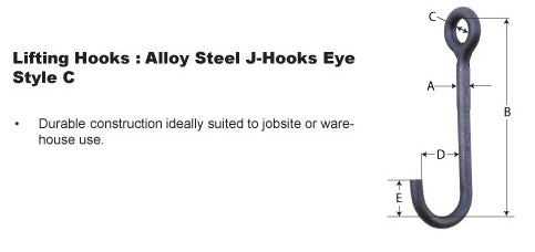 Steel J-Hooks