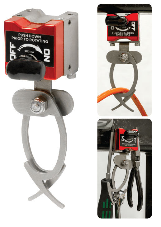 ON/OFF Magnetic Hooks, Capacity 15-110 Lbs Hold