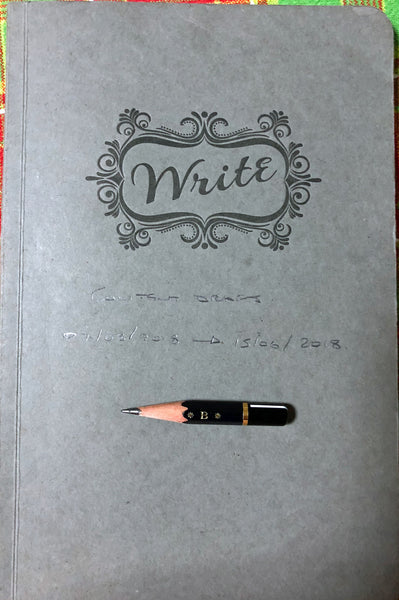Write Content Journal and Pencil
