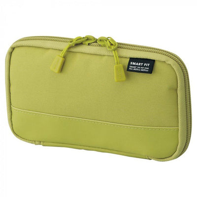 Lihit Lab Flat Type Pen Case - Slim - Yellow Green