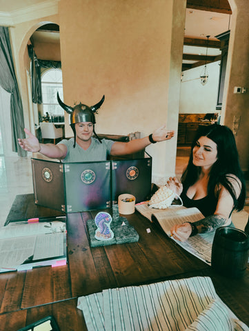 Caleb Martin and Stephanie Martin Thorum and Critical Role DND