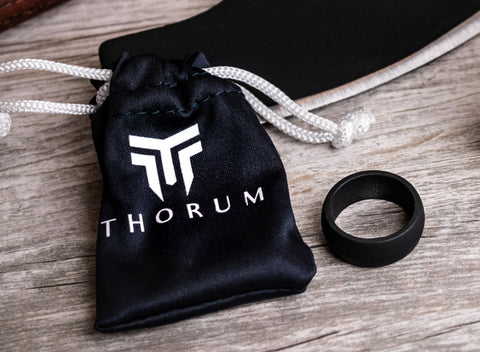 Silicone wedding band from Thorum