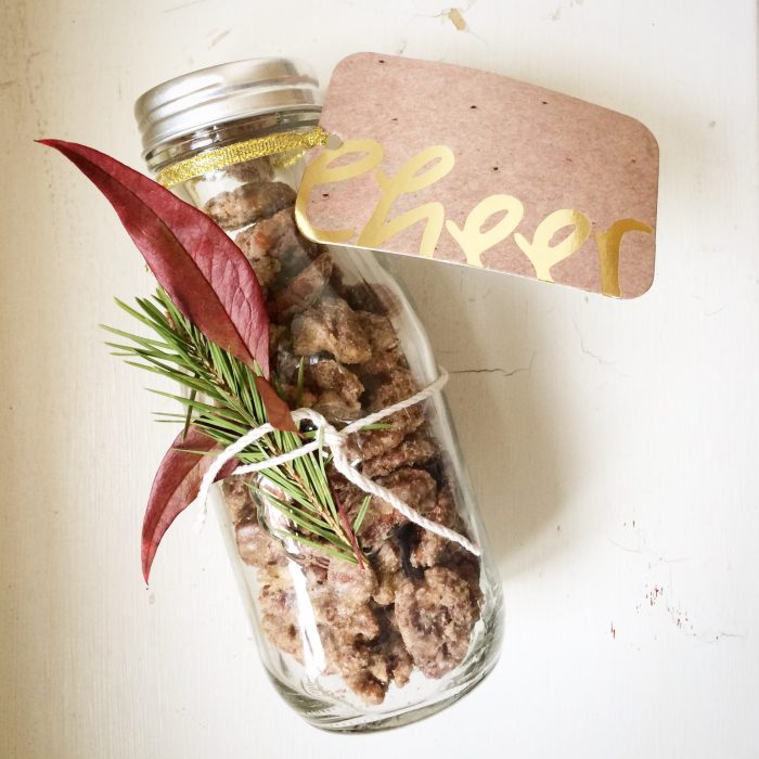 Candied Pecans with Grapefruit Zest