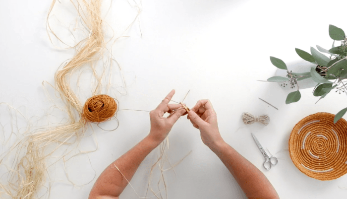 Basket Weaving Kit and Video, The Crafter's Box