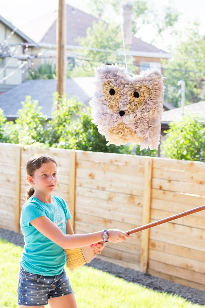 Fox Pinata DIY and Party by Anne Weil of Flax & Twine