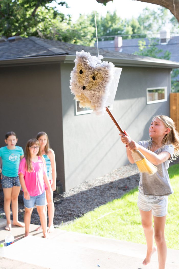 Arctic Fox Pinata DIY and Party by Anne Weil of Flax & Twine