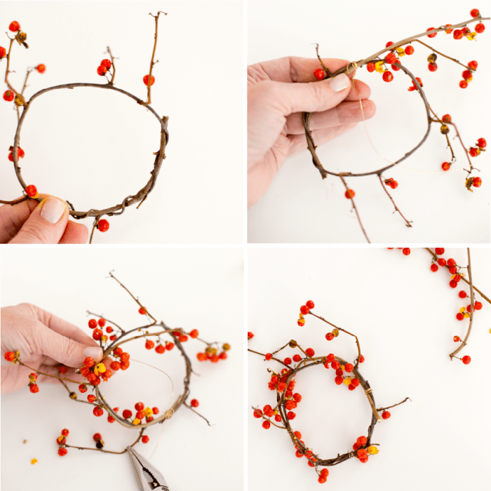 Holiday Wreath How To