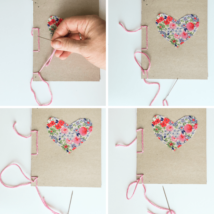 DIY Paper Bag Book with Japanese Binding {Free Download} - TinkerLab