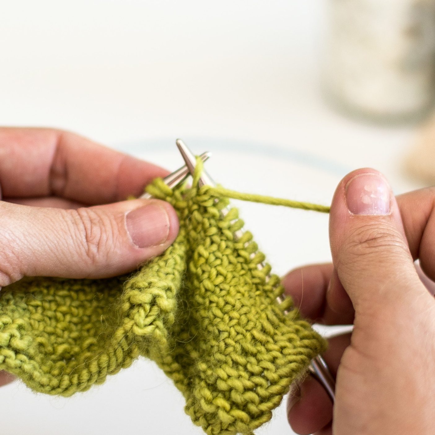 Knitting Stitch How To: Linen Stitch – Flax & Twine