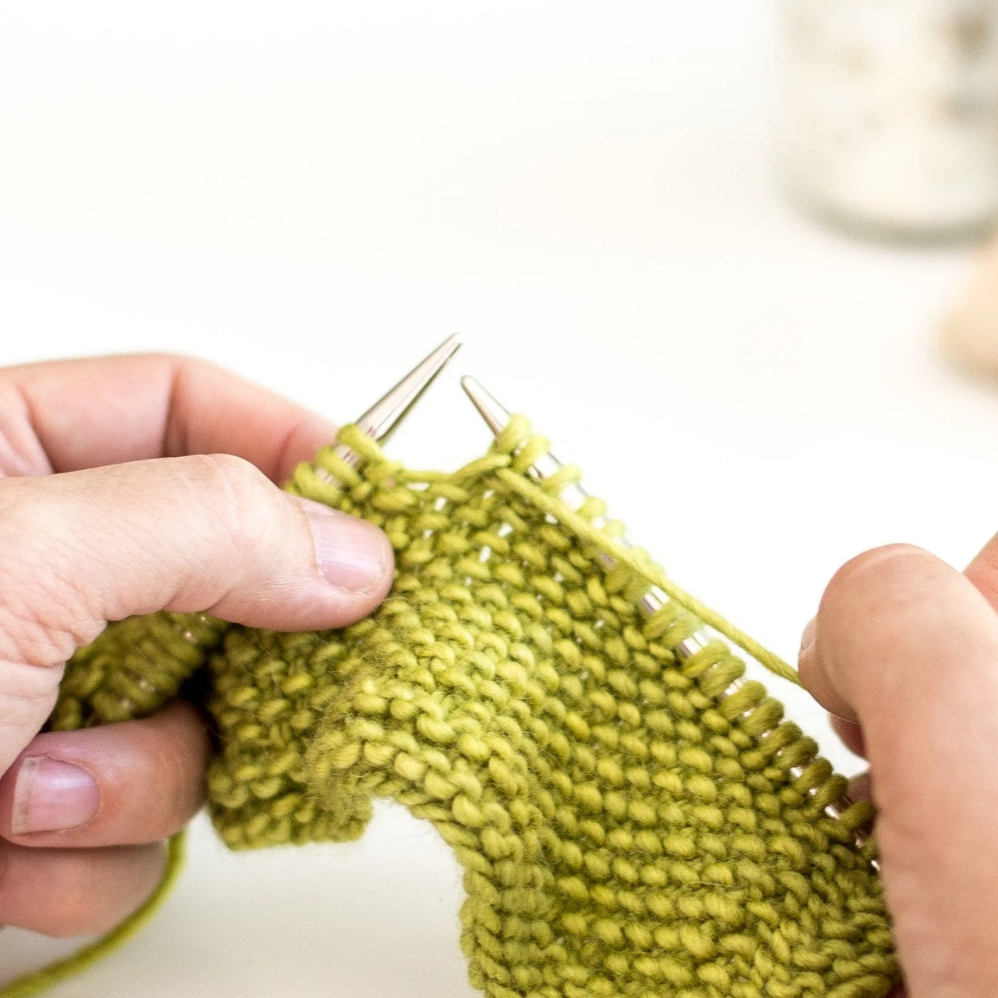 Knitting Stitch How To: Linen Stitch – Flax & Twine