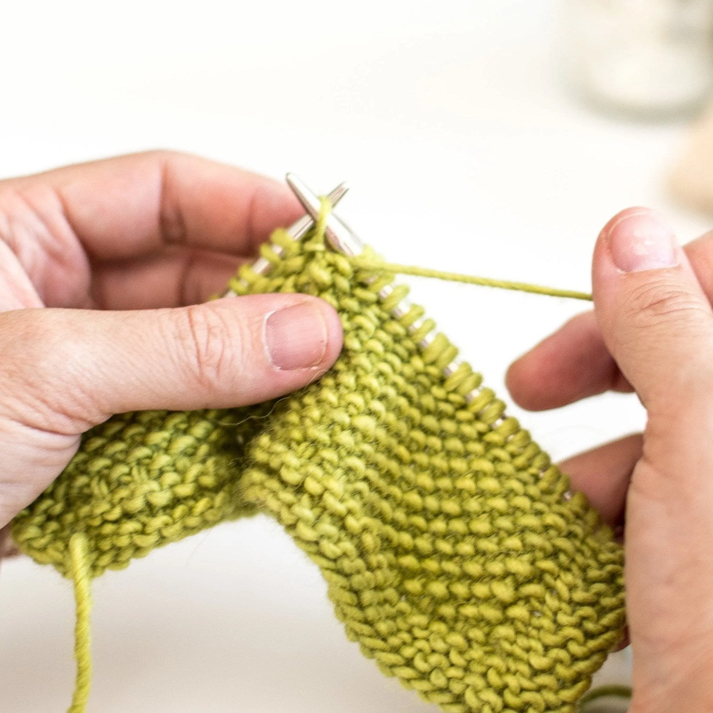 Knitting Stitch How To: Linen Stitch – Flax & Twine