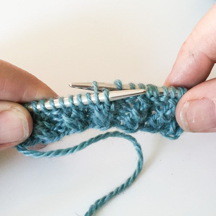 mock cable ribbing