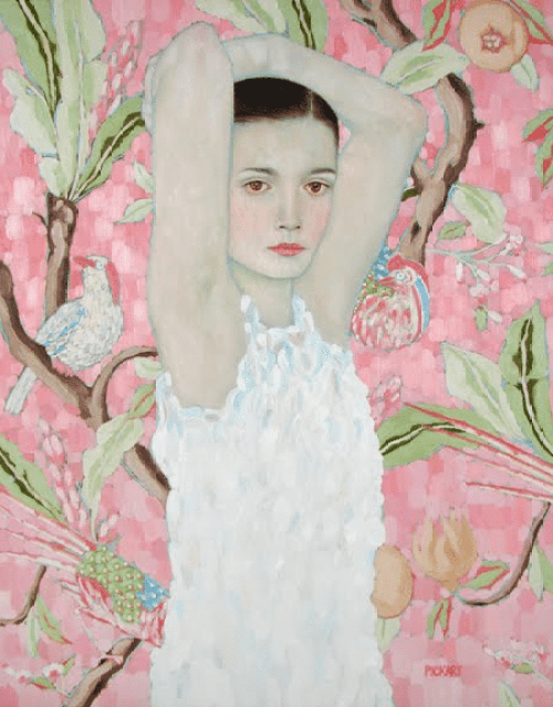 Pretty in PInk Paintings. This one by Ryan Pickart.