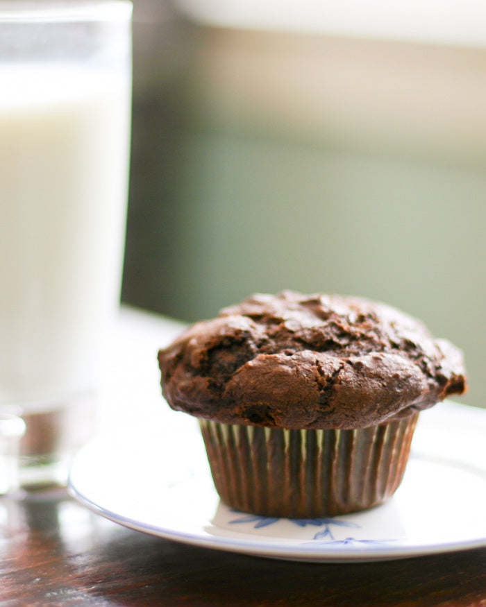 Chocolate muffins - yum!